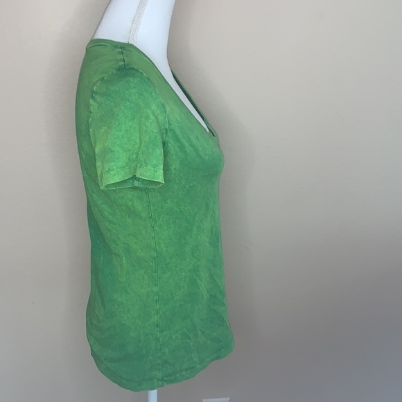 Gap mineral washed v-neck tee - Picture 3 of 5